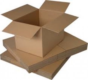 gofruoto kartono dėžės